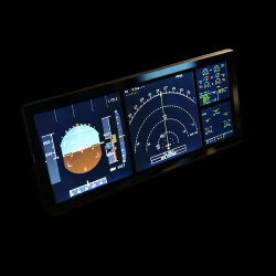 Rowsfire A108 V2 A320/A350/A380 PFD & ND Flight Display Panel – 12.3" Touchscreen