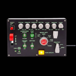 Rowsfire D101 F/A-18 Universal Carrier Landing Switch Panel for DCS
