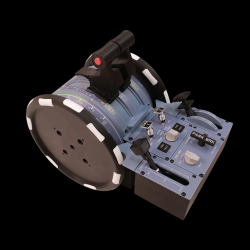 Hoowalt D107 V2 A32X Motorized Throttle Quadrant – Backlit Airbus Flight Simulator Controls