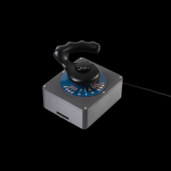 Hoowalt D202 Flight Simulator Nosewheel Tiller – USB Airliner Steering Control