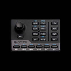 Octavi IFR-1 All-in-One Flight Simulator Controller – COM, NAV, FMS, Autopilot & Transponder