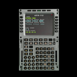 Hoowalt A32X 1:1 Scale Metal MCDU Panel – Airbus Flight Simulator Hardware