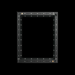 Hoowalt 10.4-Inch MFCD Military-Grade LCD Display – Fighter Jet Flight Simulator Panel